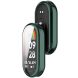 Захисний чохол Deexe Silicone Frame для Xiaomi Mi Smart Band 10 - Green (385500G). Фото 3 з 4