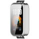 Захисний чохол Deexe Silicone Frame для Xiaomi Smart Band 11 Active - Silver (229606S). Фото 3 з 7