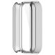 Захисний чохол Deexe Silicone Frame для Xiaomi Smart Band 11 Active - Silver (229606S). Фото 5 з 7
