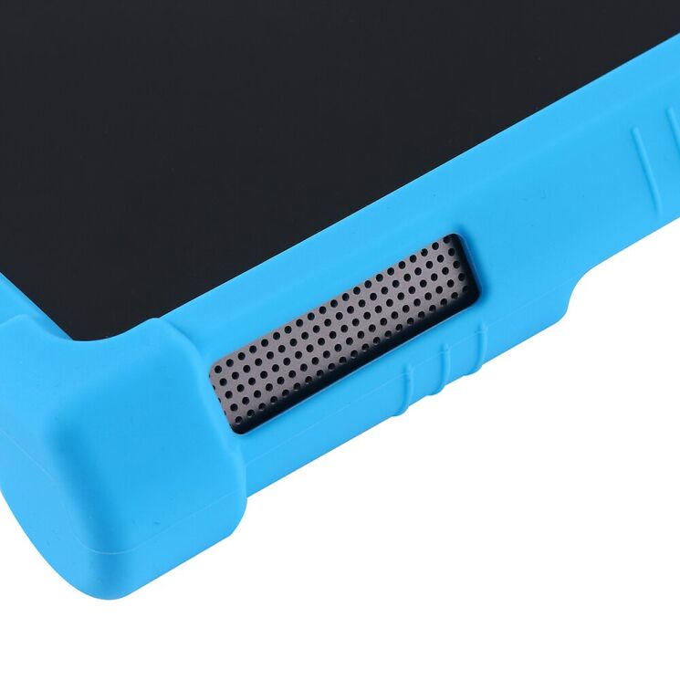 Захисний чохол Deexe Silicone Kickstand для Lenovo Yoga Tab 11 - Sky Blue: фото 6 з 8
