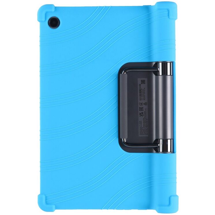 Захисний чохол Deexe Silicone Kickstand для Lenovo Yoga Tab 11 - Sky Blue: фото 1 з 8