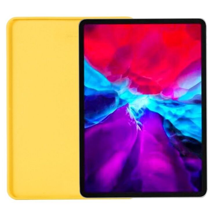 Защитный чехол Deexe Silicone Shell для Apple iPad Pro 11 (2024) - Yellow: фото 4 из 9