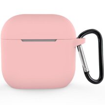 Защитный чехол Deexe Silicone Sleeve для Apple AirPods 4 - Pink: фото 1 из 11