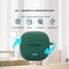 Захисний чохол Deexe Silicone Sleeve для Xiaomi Redmi Buds 6 Lite - Red (370500R). Фото 4 з 10