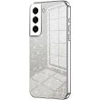 Защитный чехол Deexe Sparkles Cover для Samsung Galaxy S22 (S901) - Silver (296323S)