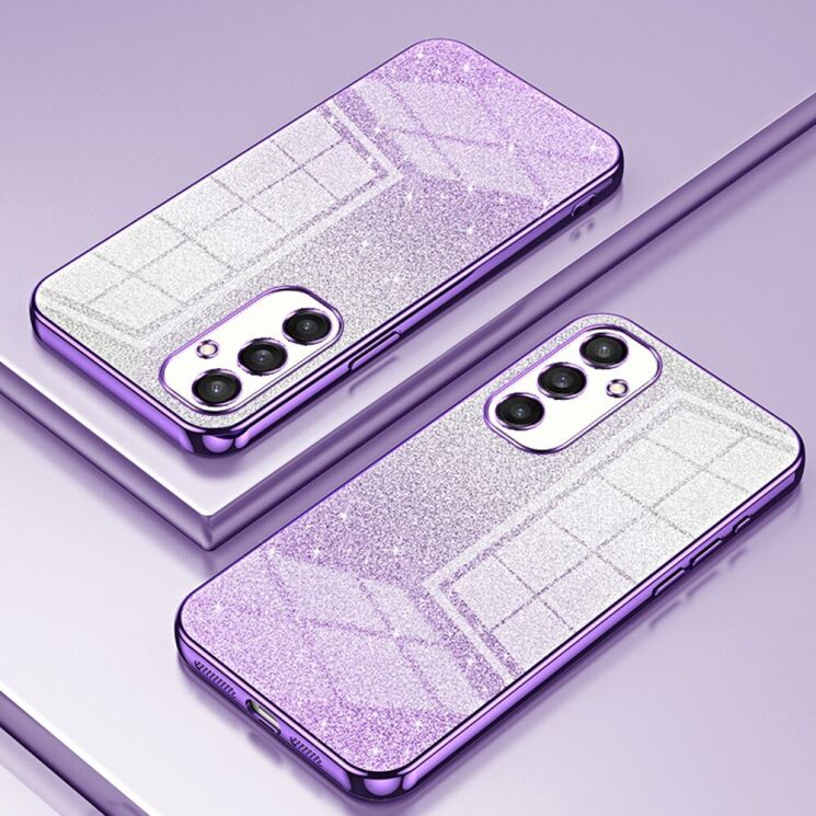Защитный чехол Deexe Sparkles Cover для Samsung Galaxy S25 (S931) - Purple: фото 2 из 7