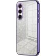 Защитный чехол Deexe Sparkles Cover для Samsung Galaxy S26 Plus - Purple (404339V)