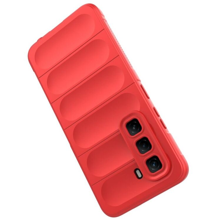 Защитный чехол Deexe Terra Case для Infinix Hot 50 Pro - Red: фото 4 из 6