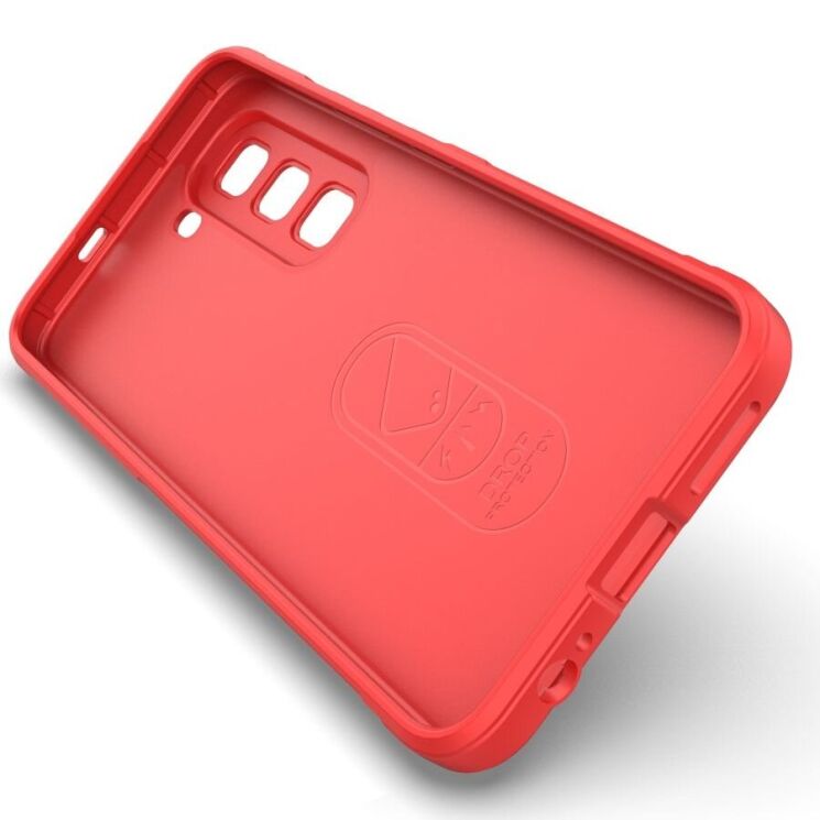 Защитный чехол Deexe Terra Case для Infinix Hot 50 Pro - Red: фото 2 из 6