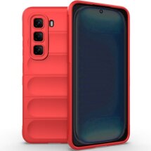 Защитный чехол Deexe Terra Case для Infinix Hot 50 Pro - Red: фото 1 из 6