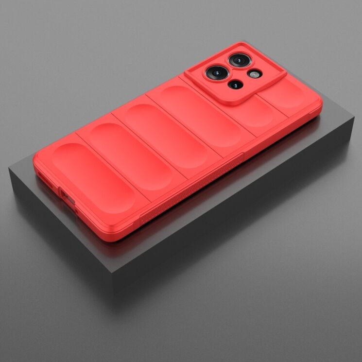 Защитный чехол Deexe Terra Case для Motorola Edge 50 - Red: фото 4 из 9