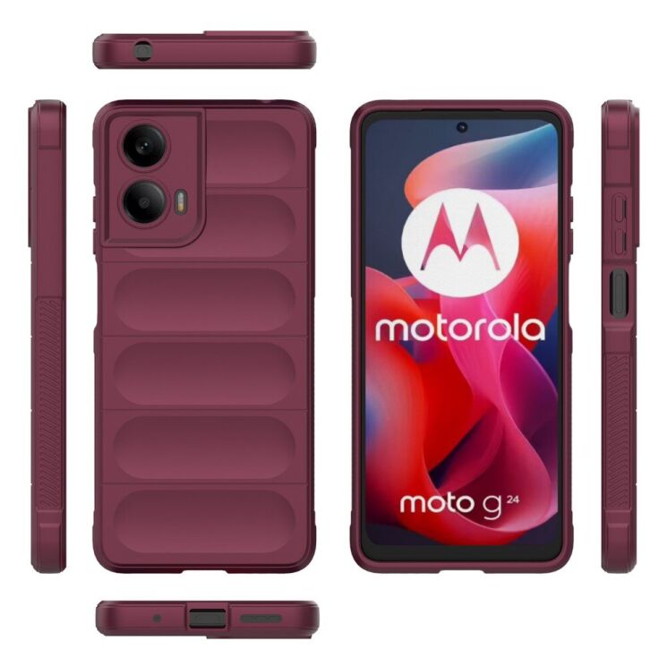 Защитный чехол Deexe Terra Case для Motorola Moto G24 / Moto E14 - Black: фото 6 из 6