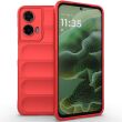 Защитный чехол Deexe Terra Case для Motorola Moto G35 - Red (367922R)