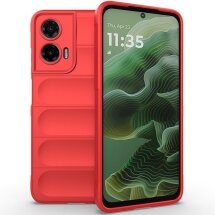 Защитный чехол Deexe Terra Case для Motorola Moto G35 - Red: фото 1 из 6