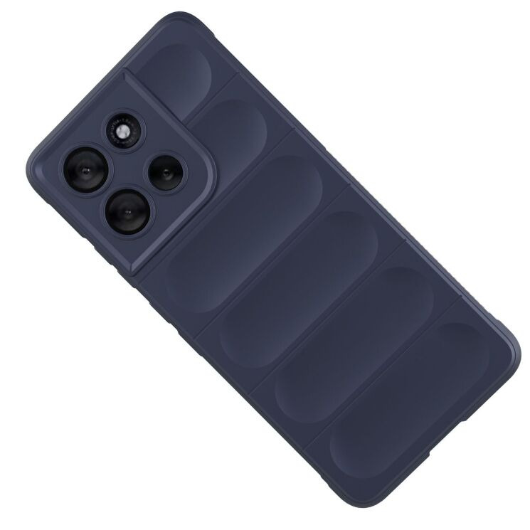Защитный чехол Deexe Terra Case для Motorola Moto G86 - Dark Blue: фото 2 из 6