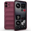 Защитный чехол Deexe Terra Case для Nothing CMF Phone 1 - Wine Red (370911WR)