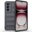 Защитный чехол Deexe Terra Case для OPPO Reno 12 Pro - Dark Grey (359006DH)