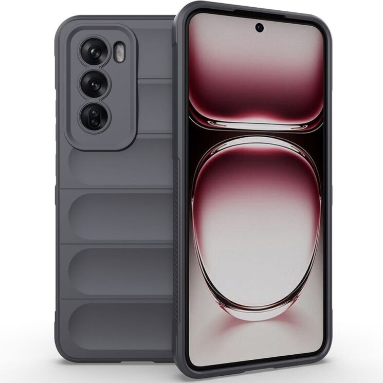Защитный чехол Deexe Terra Case для OPPO Reno 12 Pro - Dark Grey: фото 1 из 5
