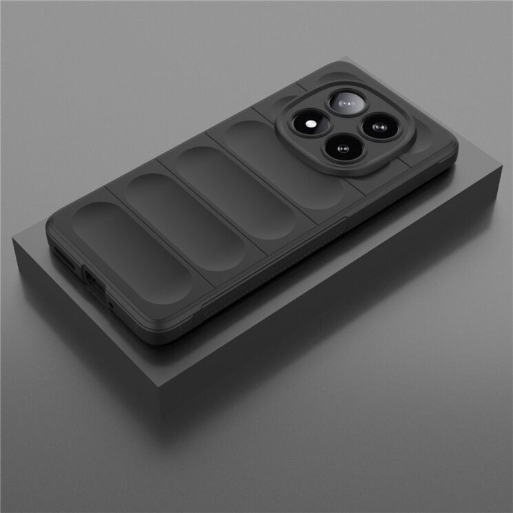 Захисний чохол Deexe Terra Case для Xiaomi Redmi Note 14 Pro 5G - Black: фото 6 з 6