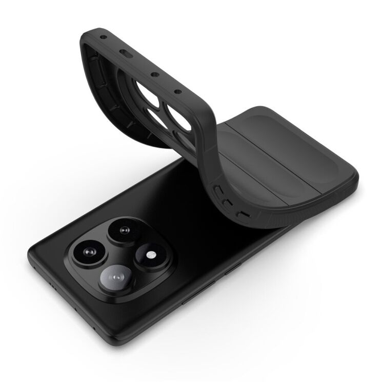 Захисний чохол Deexe Terra Case для Xiaomi Redmi Note 14 Pro 5G - Black: фото 2 з 6