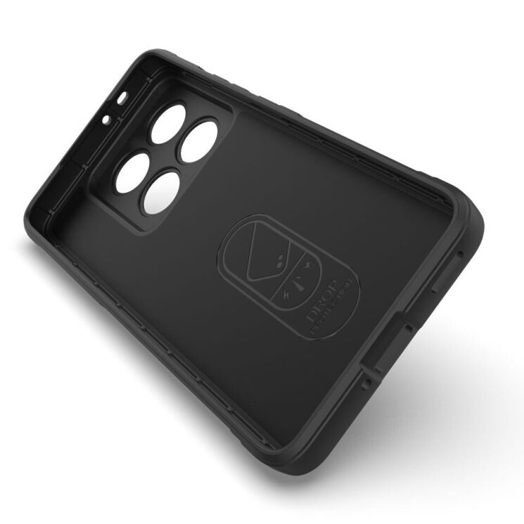 Защитный чехол Deexe Terra Case для Xiaomi Redmi Note 14 Pro 5G - Black: фото 3 из 9