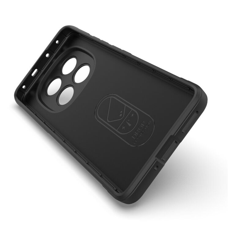 Захисний чохол Deexe Terra Case для Xiaomi Redmi Note 14 Pro 5G - Black: фото 3 з 6