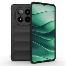 Захисний чохол Deexe Terra Case для Xiaomi Redmi Note 14 Pro 5G - Black: фото 1 з 6
