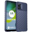 Защитный чехол Deexe Thunder Series для Motorola Moto E13 - Blue (320114L)