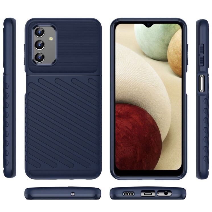 Защитный чехол Deexe Thunder Series для Samsung Galaxy A04s (A047) - Black: фото 8 из 8