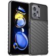 Защитный чехол Deexe Thunder Series для Xiaomi Poco X4 GT - Black (299816B)