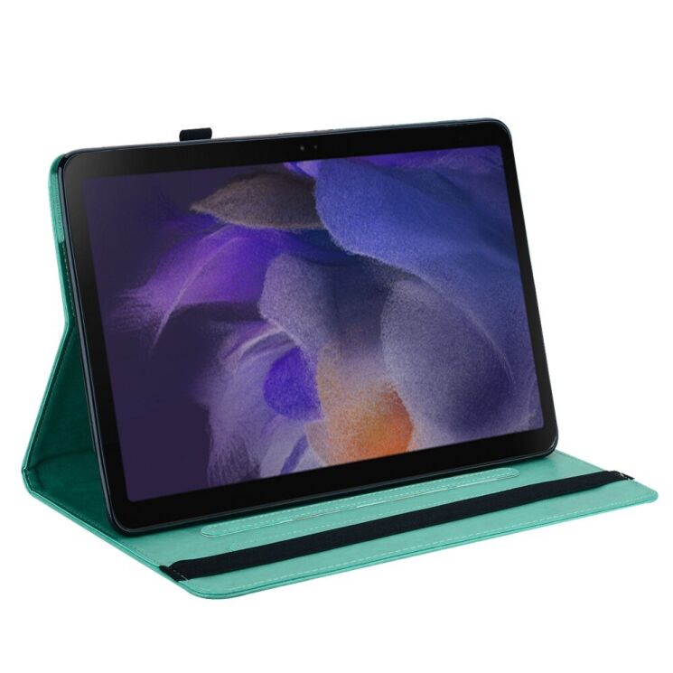 Захисний чохол Deexe Tree Print для Samsung Galaxy Tab A8 10.5 (X200/205) - Green: фото 4 з 11
