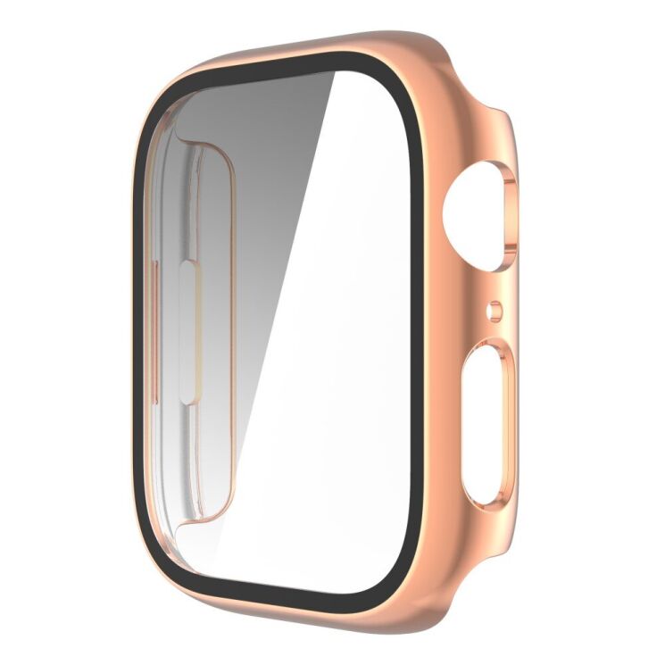Захисний чохол Deexe Watch Case для Apple Watch 41 mm (7 / 8 / 9 Series) - Rose Gold: фото 2 з 7