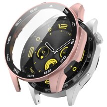 Защитный чехол Deexe Watch Case для Huawei Watch GT 4 (46mm) - Rose Gold: фото 1 из 8
