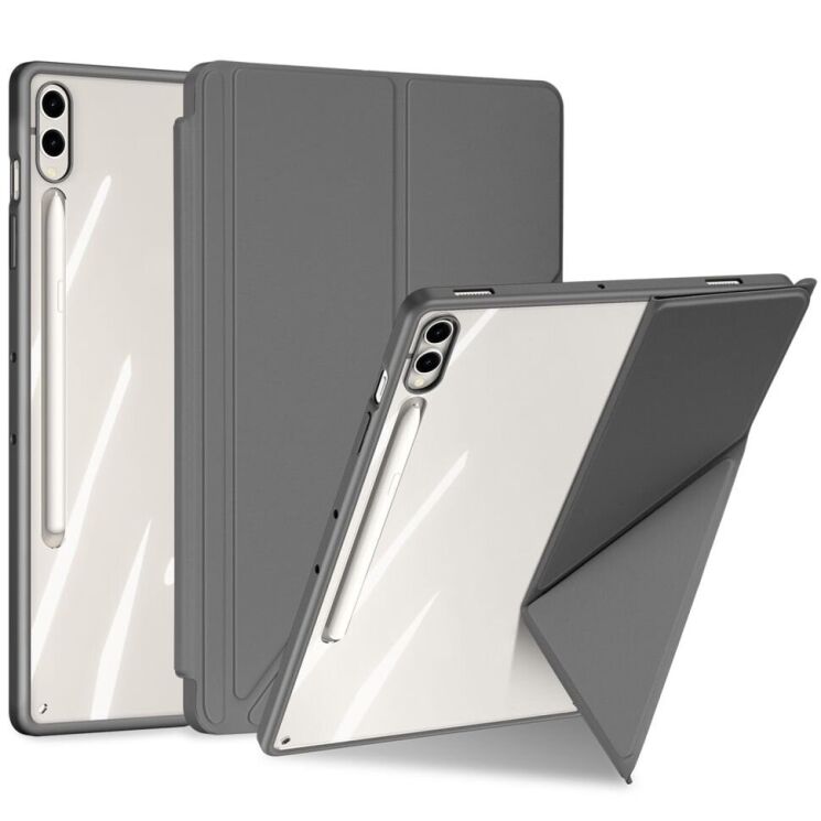 Защитный чехол DUX DUCIS Magi Series для Samsung Galaxy Tab S9 Plus / S9 FE Plus (X810/816/610/616) - Grey: фото 1 из 12