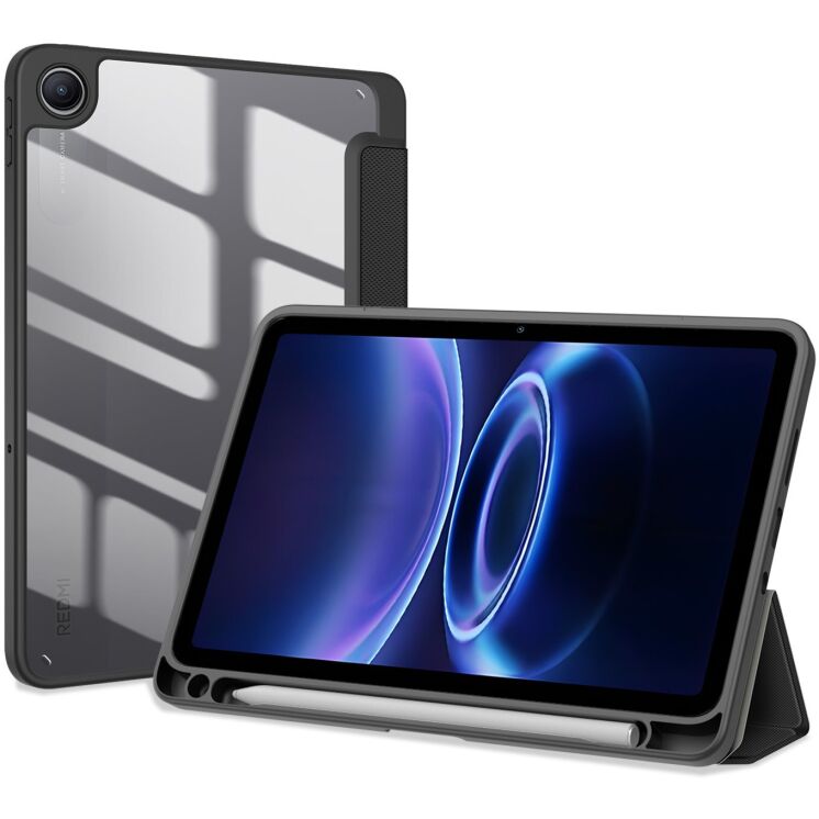 Защитный чехол DUX DUCIS TOBY Series для Xiaomi Redmi Pad 2 SE / Pad 2 9.7 - Black (407907B) Защитный чехол DUX DUCIS TOBY Series для Xiaomi Redmi Pad 2 SE / Pad 2 9.7 - Black: фото 3 из 11