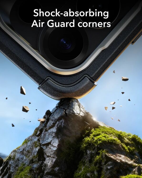 Защитный чехол ESR Cyber Tough Magnetic Case для Samsung Galaxy S26 Ultra (S948) - Black: фото 5 из 7