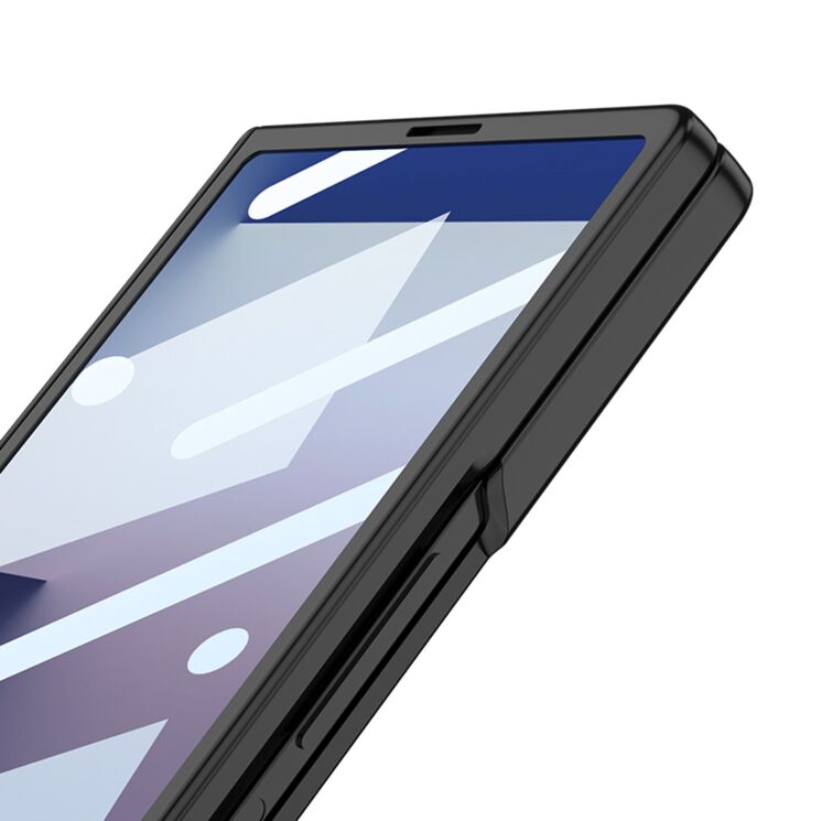 Захисний чохол GKK Kickstand Shield для Samsung Galaxy Fold 7 - Green: фото 4 з 11