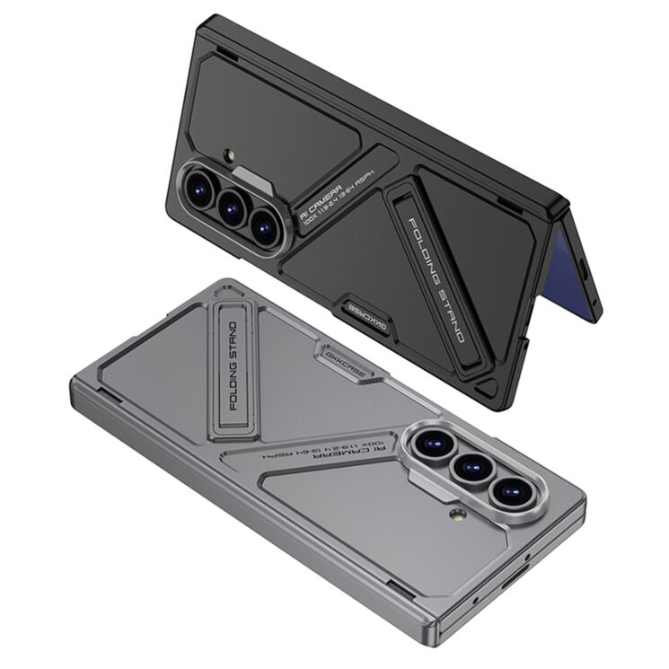 Захисний чохол GKK Kickstand Shield для Samsung Galaxy Fold 7 - Green: фото 8 з 11