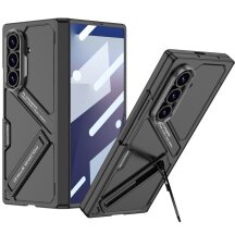 Захисний чохол GKK Kickstand Shield для Samsung Galaxy Fold 7 - Black: фото 1 з 11
