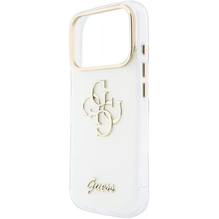 Защитный чехол Guess IML 4G Script Metal для iPhone 18 Pro Max / 17 Pro Max (GUHCP18X5HC4MLSH) - White (423961W) Защитный чехол Guess IML 4G Script Metal для iPhone 18 Pro Max / 17 Pro Max (GUHCP18X5HC4MLSH) - White: фото 5 из 7