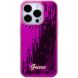 Защитный чехол Guess Sequin Script Metal для Apple iPhone 15 Pro (GUHCP15LPSFDGSF) - Magenta (350837M). Фото 3 из 8