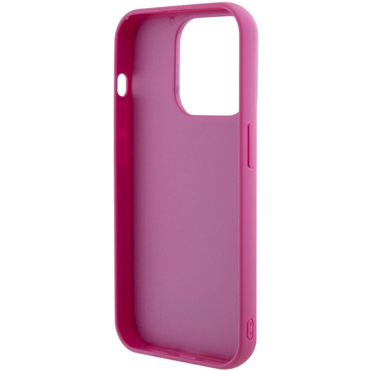 Защитный чехол Guess Sequin Script Metal для Apple iPhone 15 Pro (GUHCP15LPSFDGSF) - Magenta: фото 7 из 8