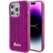 Защитный чехол Guess Sequin Script Metal для Apple iPhone 15 Pro (GUHCP15LPSFDGSF) - Magenta (350837M). Фото 1 из 8