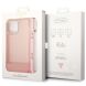 Защитный чехол Guess Translucent Pearl Strap для Apple iPhone 14 Pro Max (GUHCP14XHGCOHP) - Pink (306855P). Фото 8 из 8
