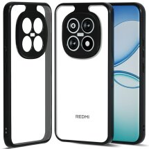 Захисний чохол IBMRS Military для Xiaomi Redmi Note 15 Pro - Transparent Black: фото 1 з 8