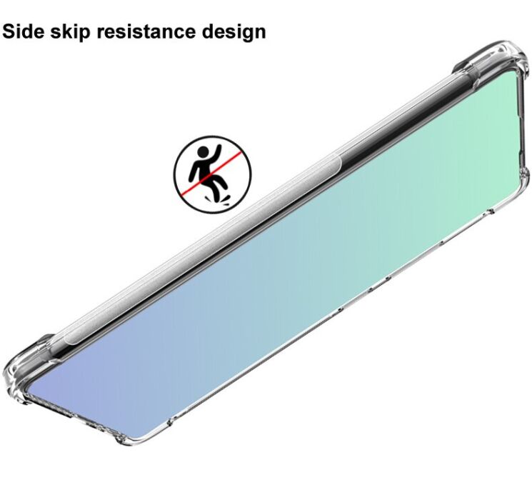 Захисний чохол IMAK Airbag MAX Case для Xiaomi Poco F3 / Redmi K40 / Redmi K40 Pro / Mi 11i - Transparent: фото 11 з 14