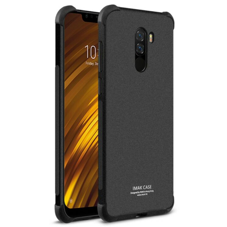 Защитный чехол IMAK Airbag MAX Case для Xiaomi Pocophone F1 - Matte Black: фото 1 из 5