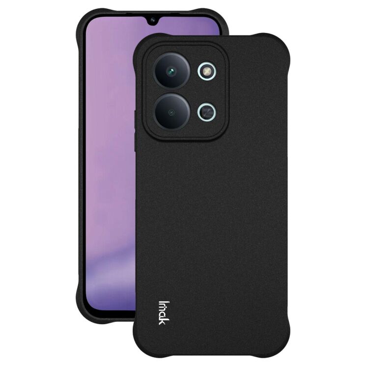 Захисний чохол IMAK Airbag MAX Case для Xiaomi Redmi 15C - Matte Black: фото 2 з 9