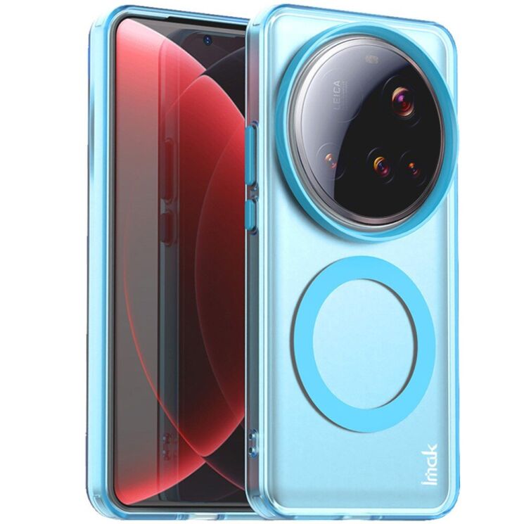 Защитный чехол IMAK Candy Series Magnetic для Xiaomi 15 Ultra - Blue: фото 1 из 7