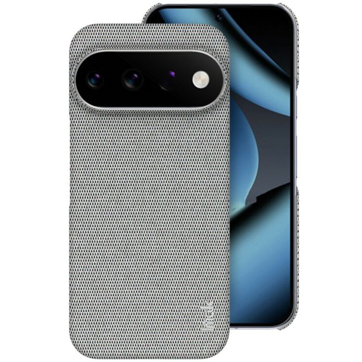 Защитный чехол IMAK Fabric Case для Google Pixel 11 Pro XL - Light Grey: фото 1 из 8